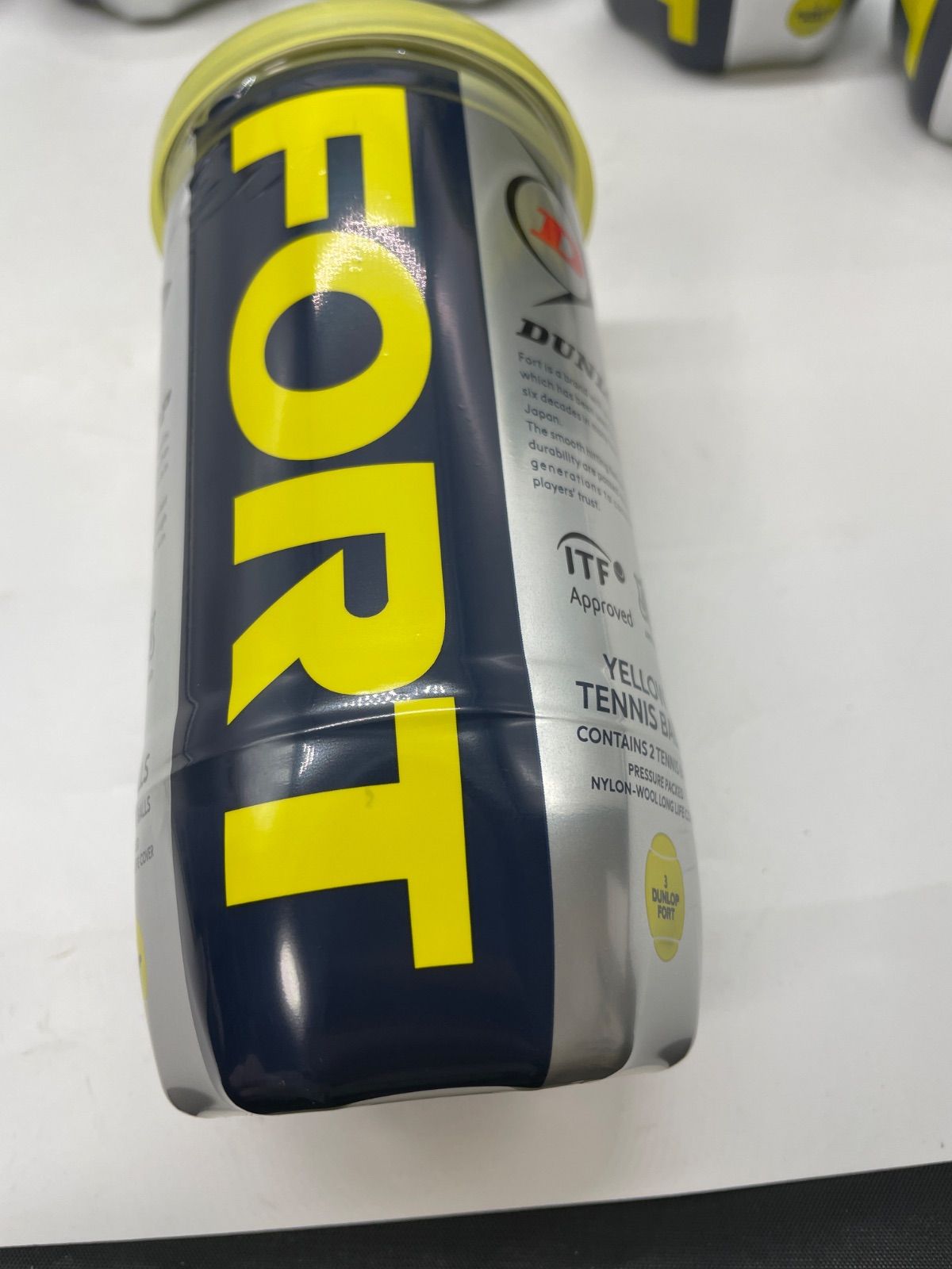 新品未使用】DUNLOP FORT×7缶＋YONEX TOUR PLATINUM×1缶 テニス