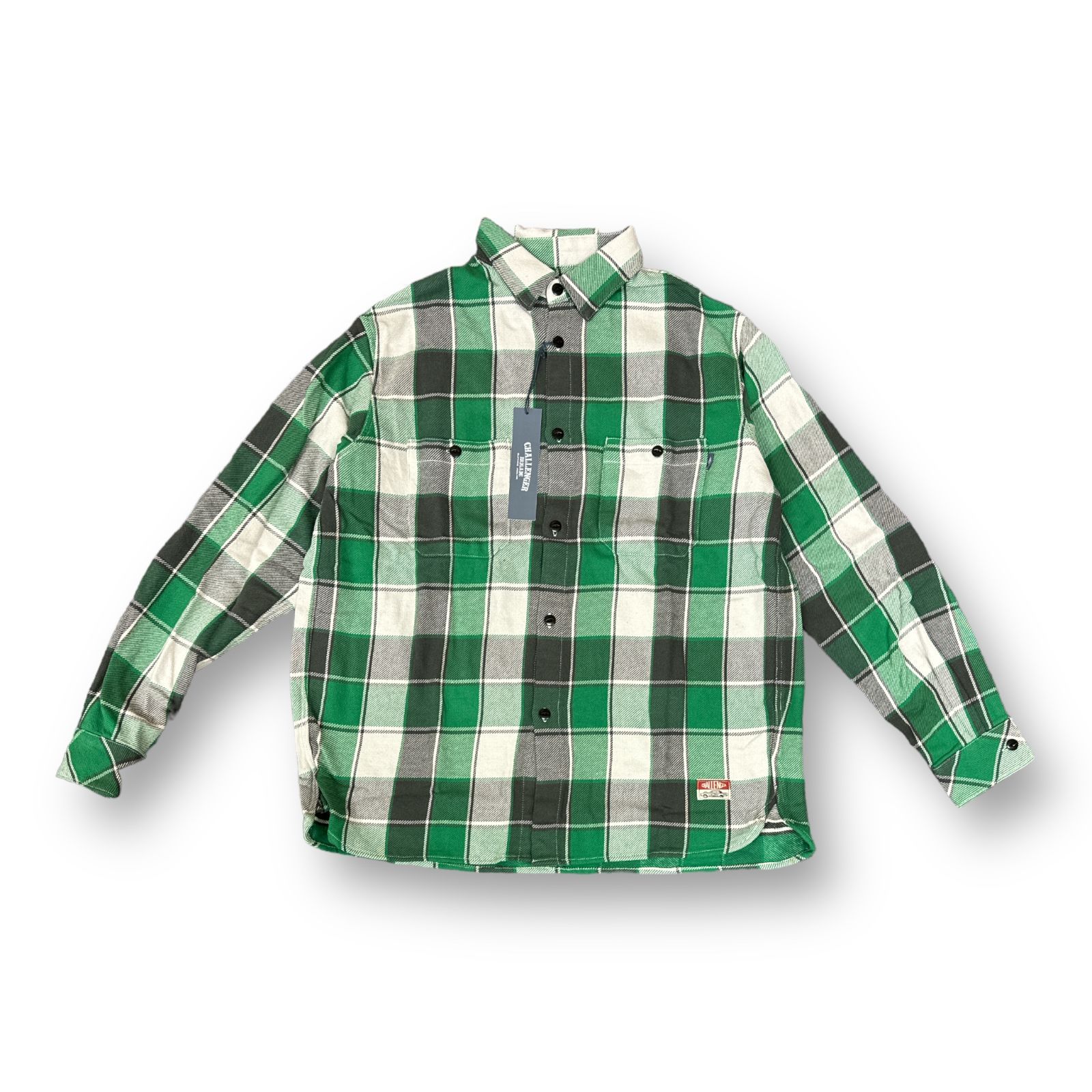 CHALLENGER チャレンジャー チェック ネルシャツ 長袖 challenger 長袖 チェックシャツ ネルシャツ challenger Sサイズ