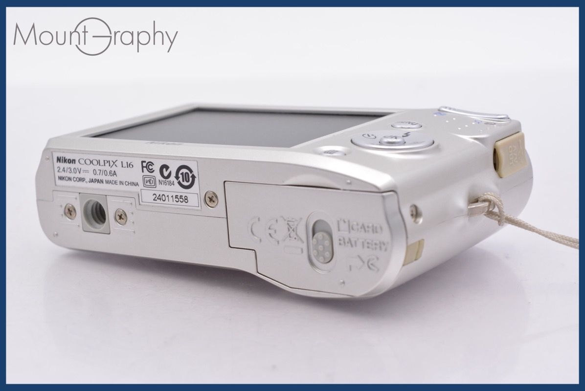 ☆ジャンク特価☆ ニコン Nikon COOLPIX L16 3x 単三電池仕様 同梱可