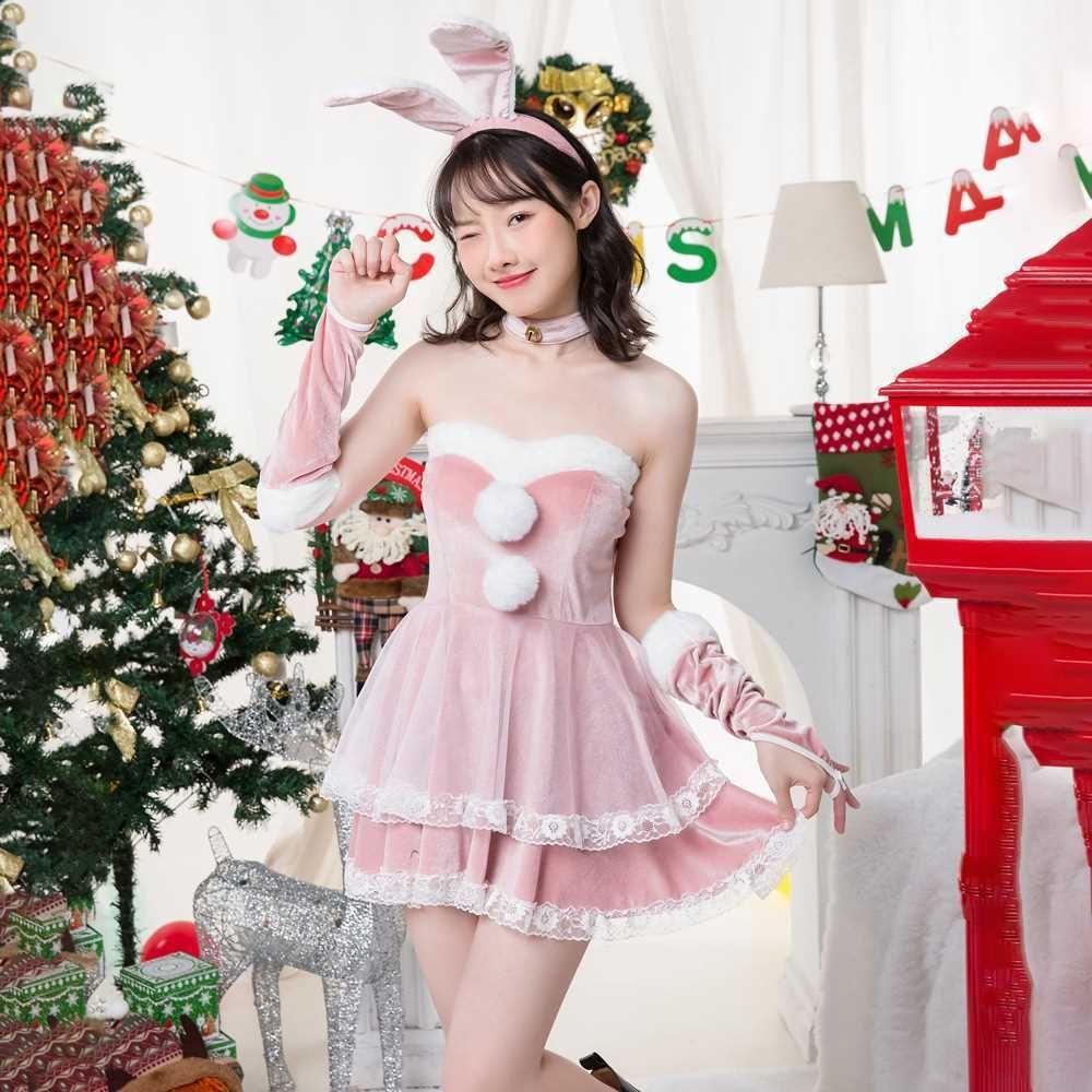 セット 新年 サンタ コスプレ セクシー 兎 兎耳 うさぎ ウサギ