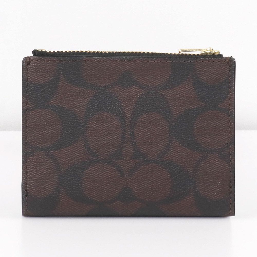 新品 未使用 COACH 財布 レデース 二つ折りスモールウォレット W 