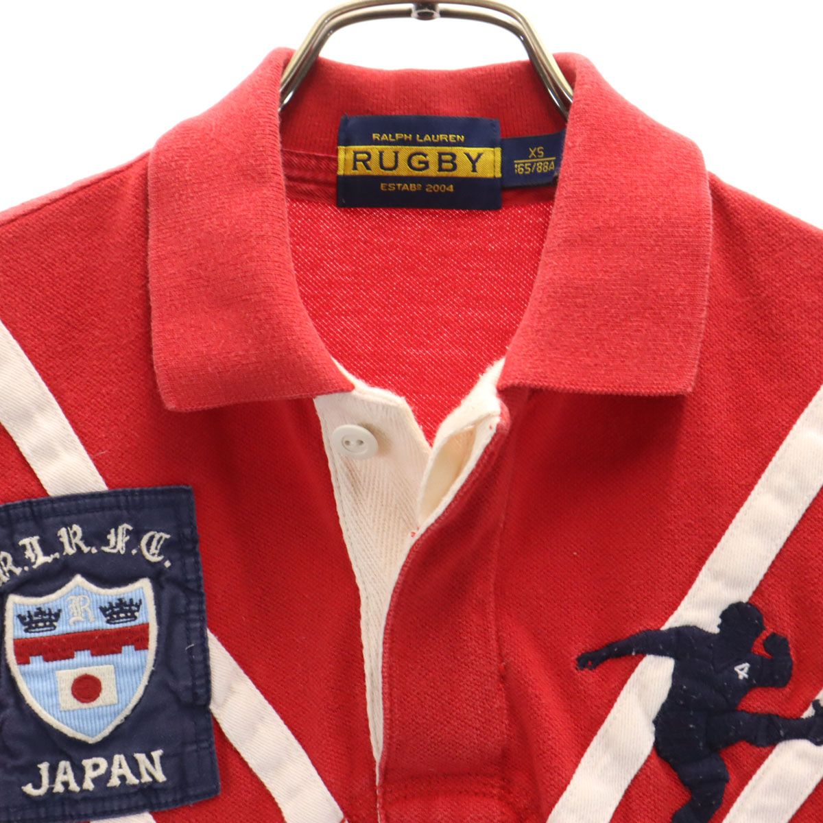 RALPH LAUREN RUGBY ラルフローレンラグビー 半袖 ラガーシャツ XS