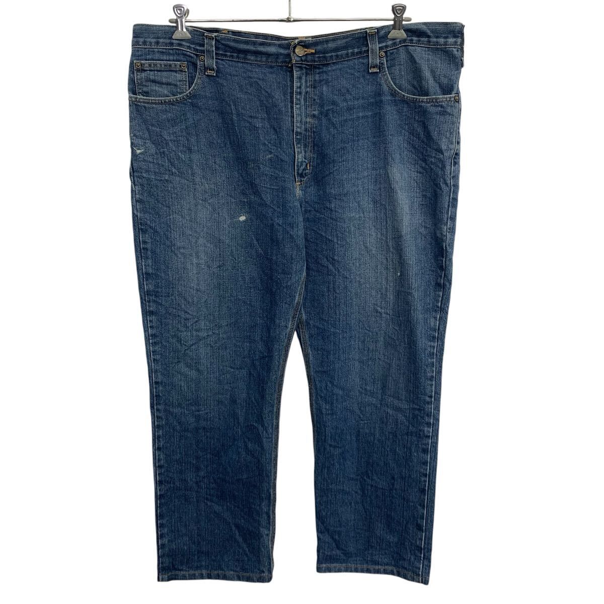 Carhartt デニムパンツ W42 インディゴブルー カーハート ジップアップ 