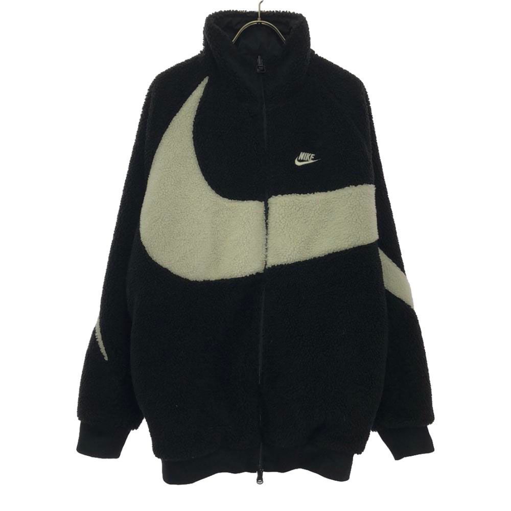 ナイキ リバーシブル ボア フリースジャケット L ブラック NIKE メンズ