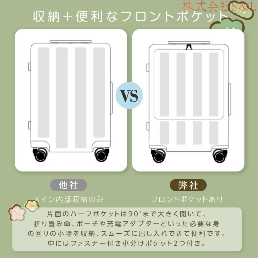 USBポート付き 機内持ち込み
