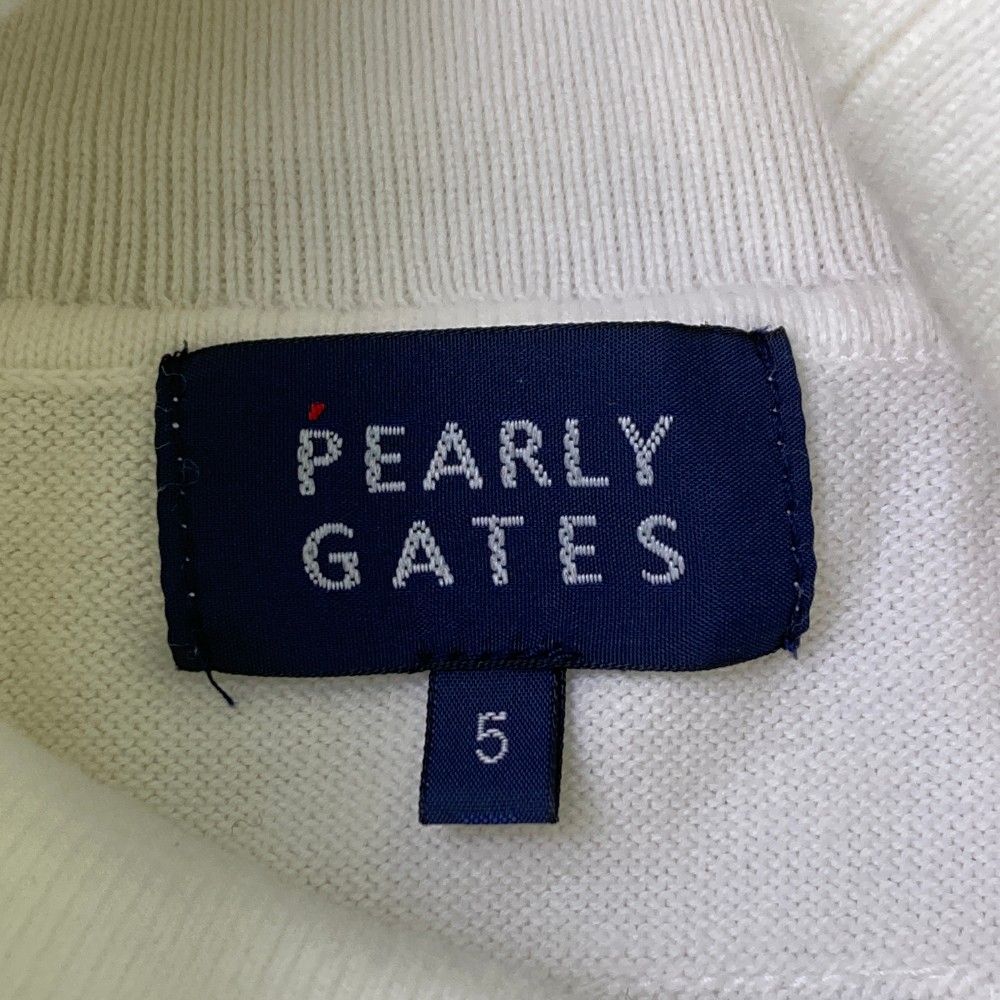 サイズ：5 PEARLY GATES パーリーゲイツ タートル ニット