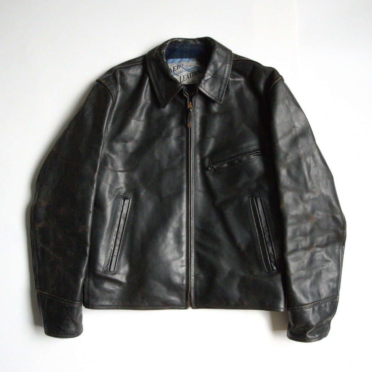 雰囲気抜群】AERO LEATHER【ハーフベルト ホースハイド レザー