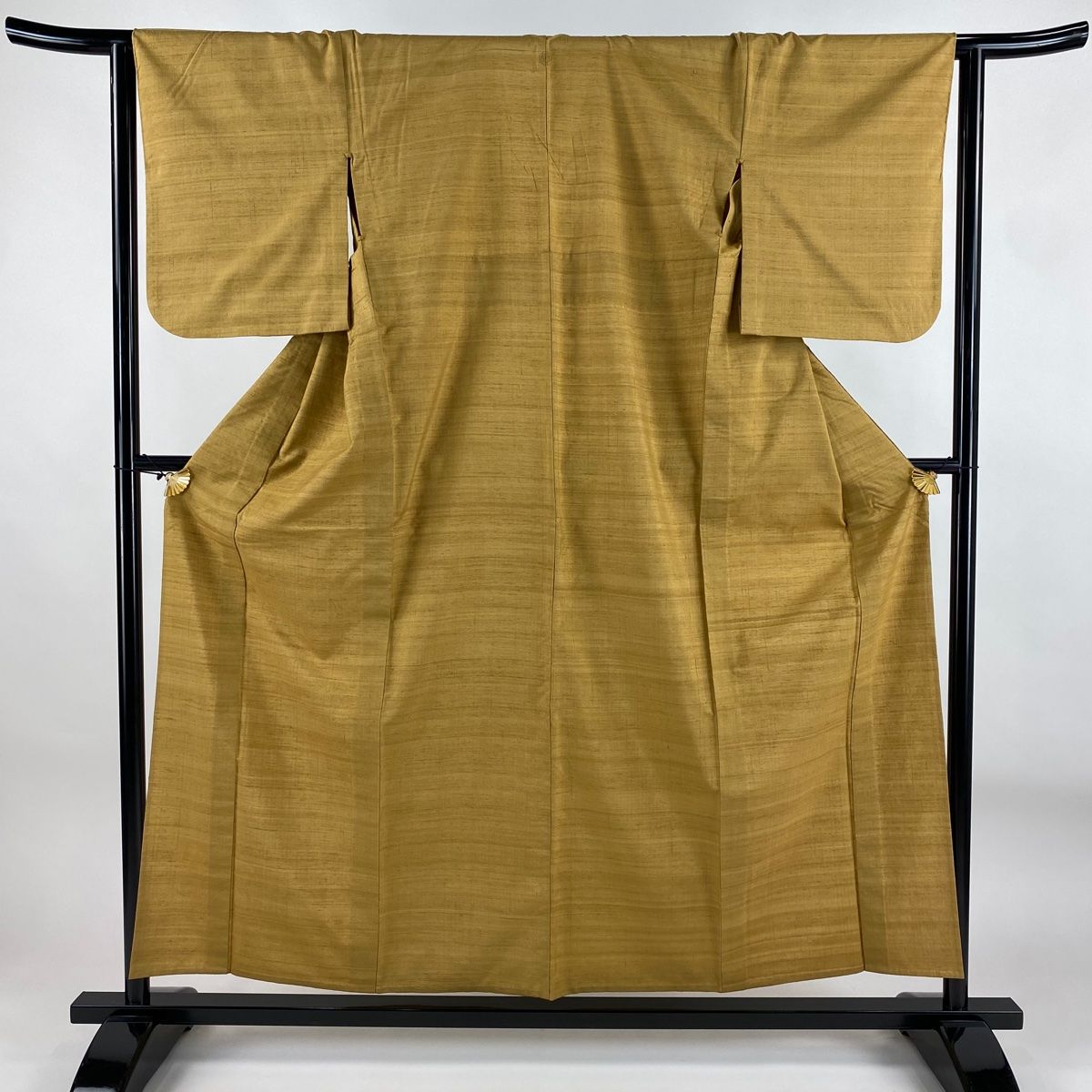 紬 身丈157cm 裄丈64cm 正絹 秀品 【中古】 紬 身丈157cm 裄丈64cm M 袷 鳥 水色 正絹 秀品 中古 : リユース