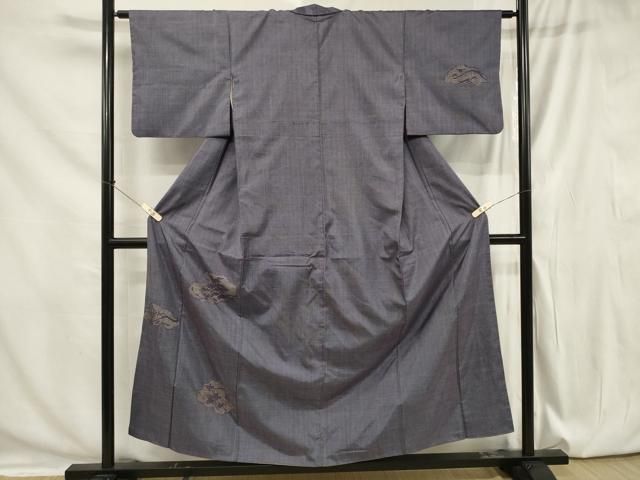 平和屋着物□中国三大刺繍 スワトウ刺繍 訪問着 本場大島紬 7マルキ  