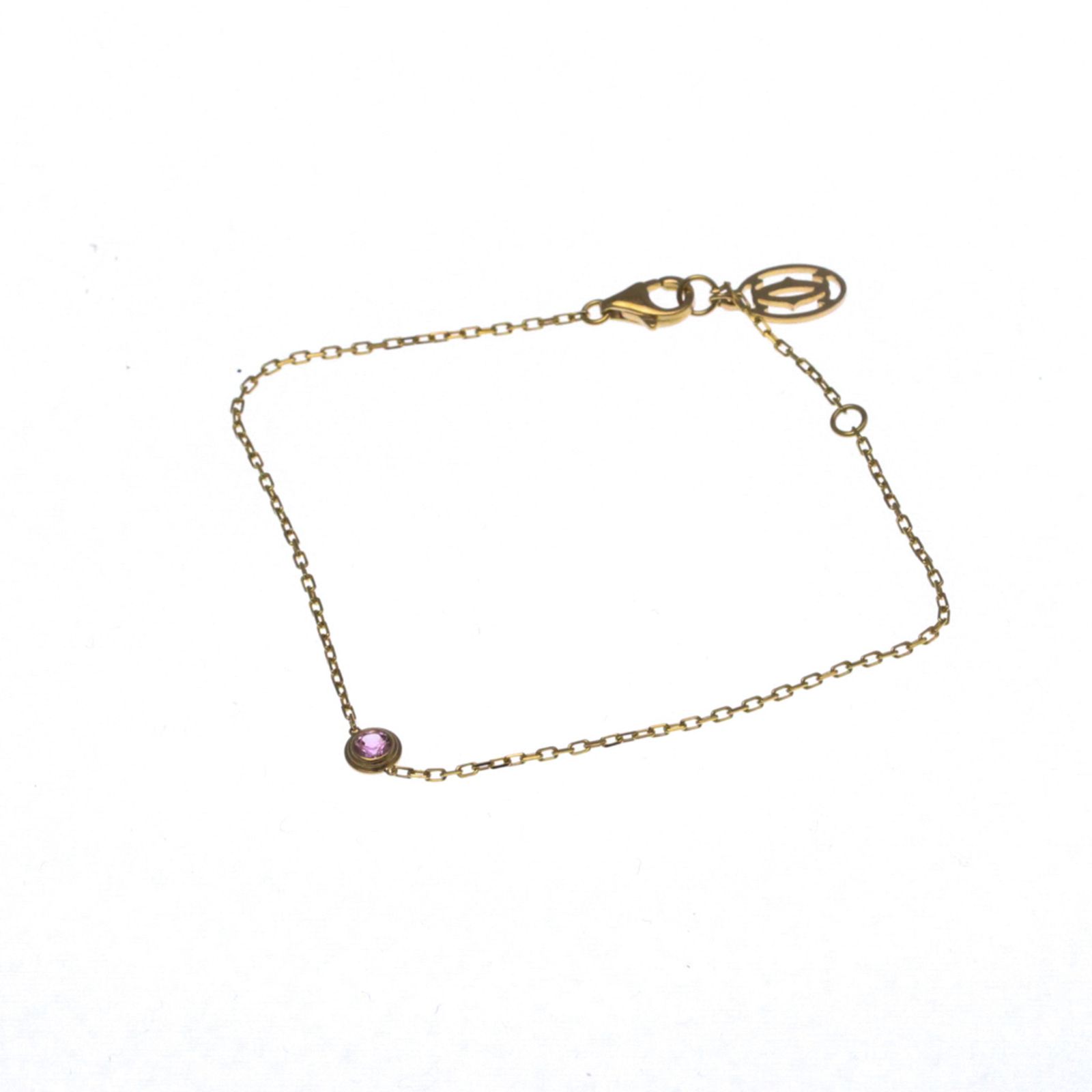 カルティエ(Cartier) ダムール ピンクサファイア ブレスレット