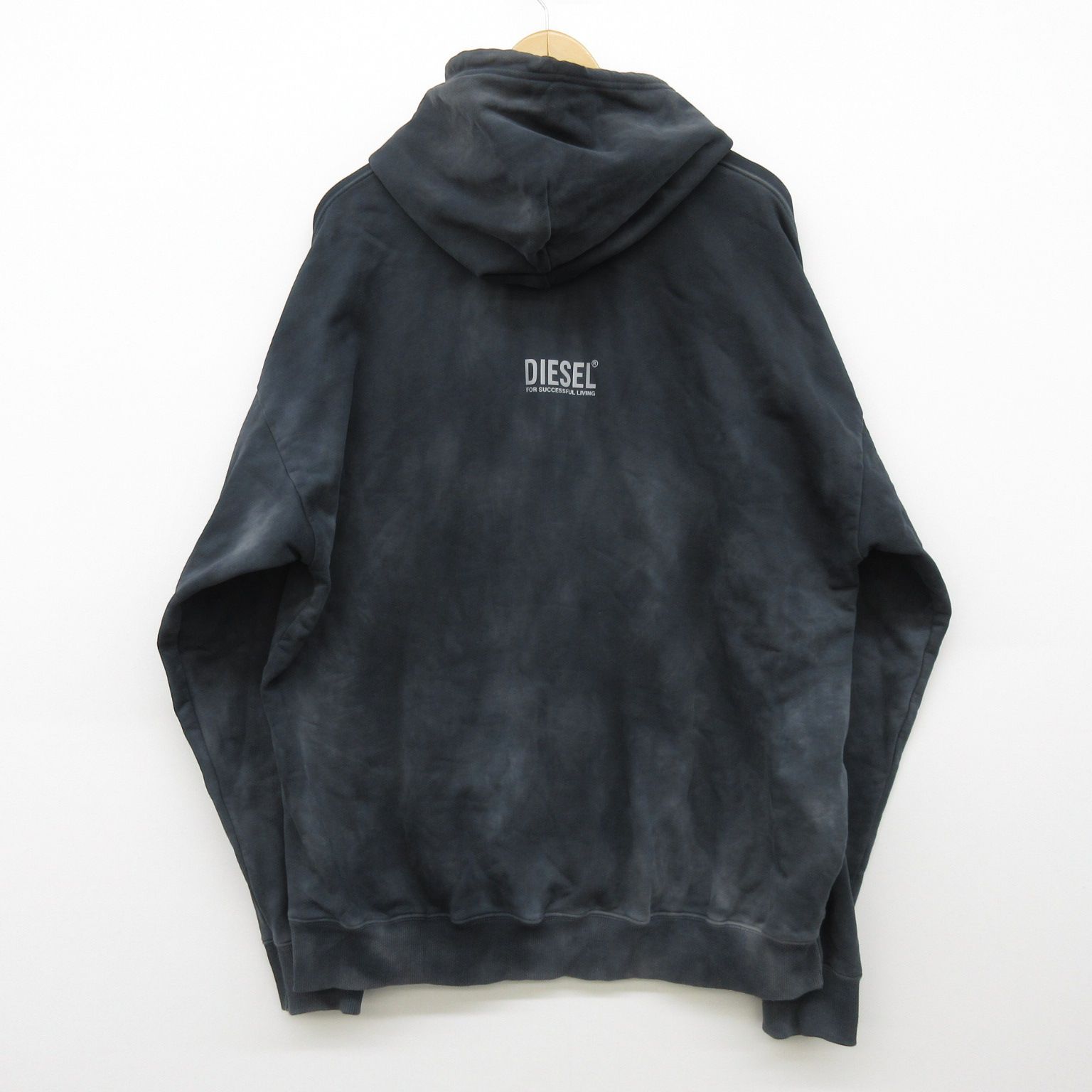 DIESEL タイダイパーカー Lサイズ DIESEL ディーゼル Lサイズ タイダイプルオーバーパーカー