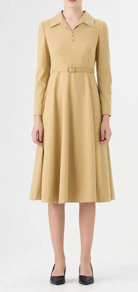 リン Lynn 豊富 A ライン ワンピース ベルト セット