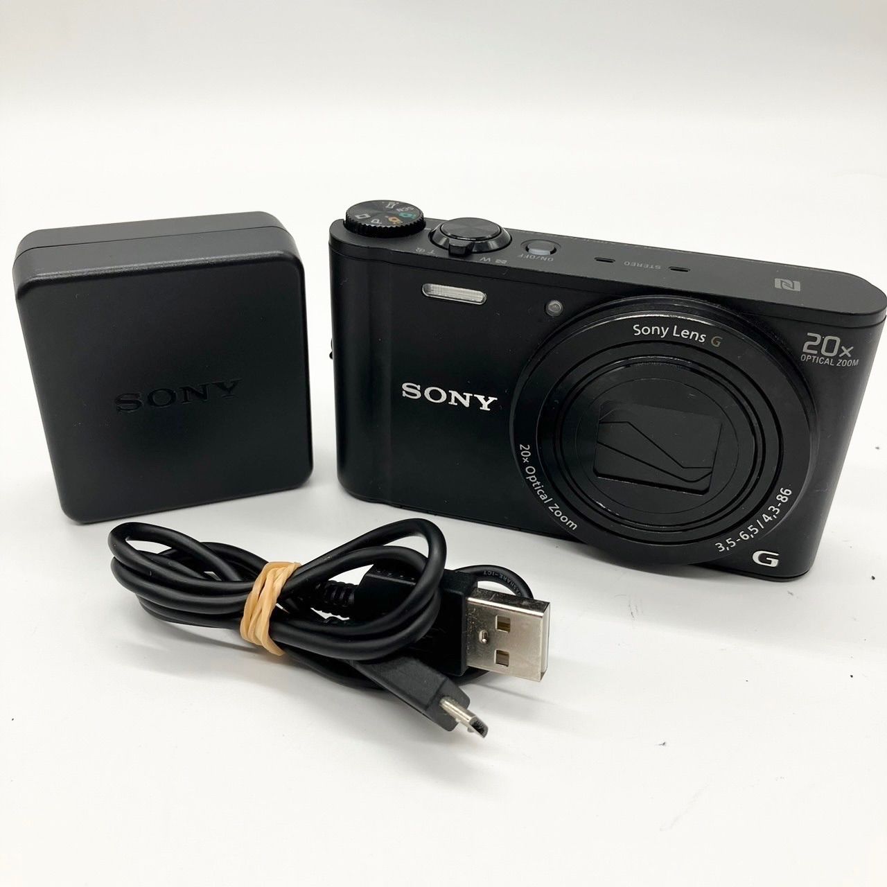 ソニー デジタルカメラ Cyber-shot WX350 光学20倍 ブラック DSC-WX350-B