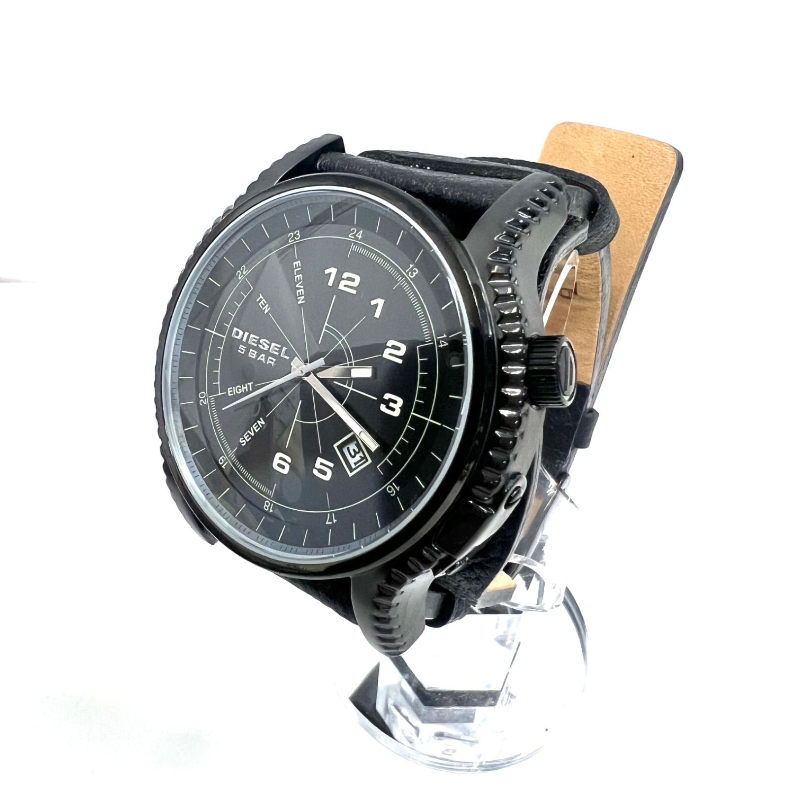 美品】DIESEL ディーゼル 5BAR 腕時計 アナログ デイト DZ-1310 - メルカリ