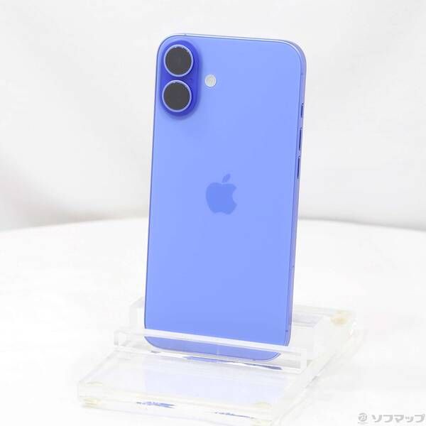 中古品〕 iPhone16 Plus 256GB ウルトラマリン MXVK3J／A SIMフリー