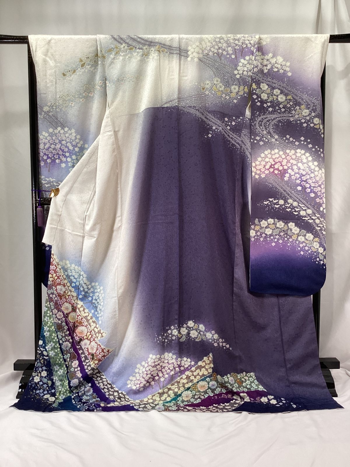 振袖 豪華 染め鹿の子 金彩 ふくれ織 身丈165cm 振袖 豪華 染め鹿の子 金彩 ふくれ織 身丈165cm 振袖 豪華 染め鹿の子