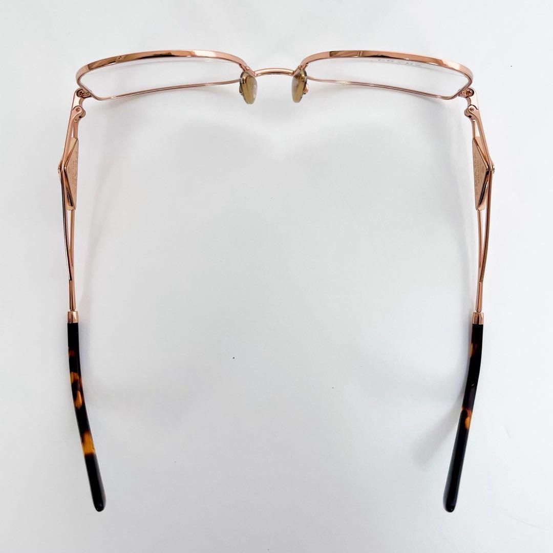 近年モデル 美品】PRADA プラダ 眼鏡 メガネ 度なし レディース