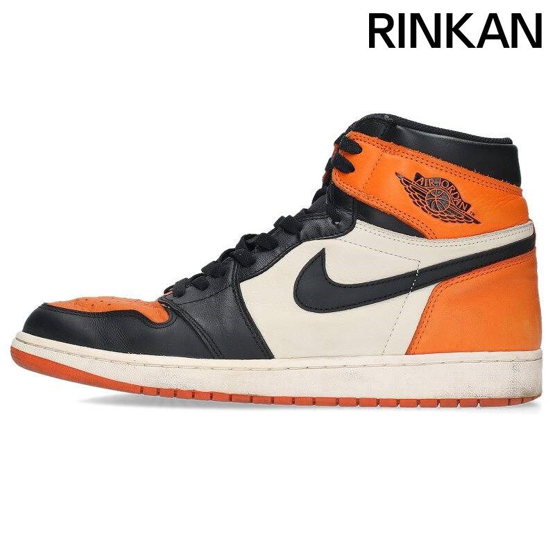 ナイキ  AIR JORDAN 1 RETRO HIGH OG SHATTERED BACKBOARD 555088-005 エアジョーダン1レトロハイシャッタードバックボードスニーカー メンズ 30cm