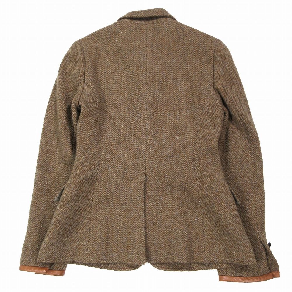 90s 00s RALPH LAUREN ラルフローレン テーラード ジャケット レザー 