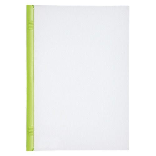 リヒトラブ(Lihit lab.) スライドバーファイル 黄緑 A4S 入数：1組(10冊) G1730-6(46869)