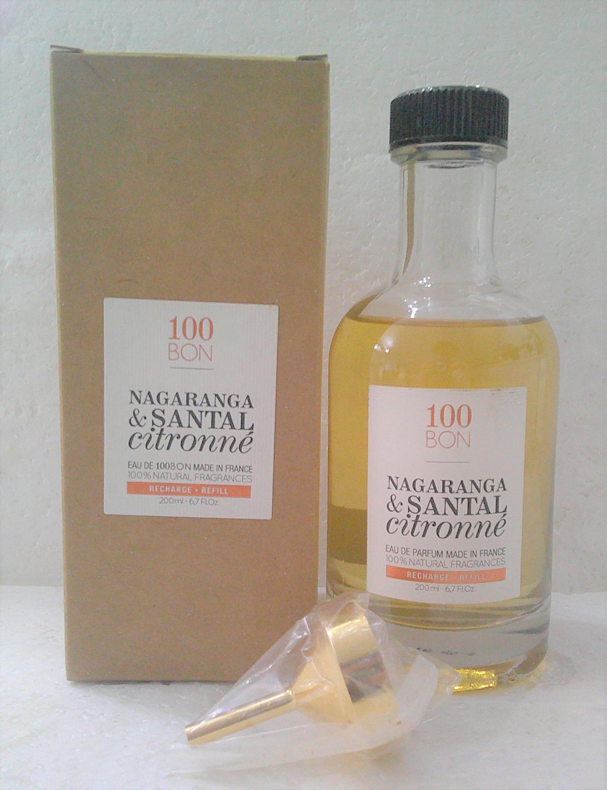 香水 100BON ソンボン ナガランガ＆サンタル シトロン レフィル EDP 200ml