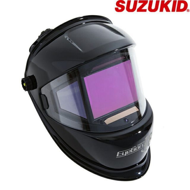 SUZUKID EB-300PWD デジタル式 三面 自動 遮光 溶接面 アイボーグ ワンエイティ 180