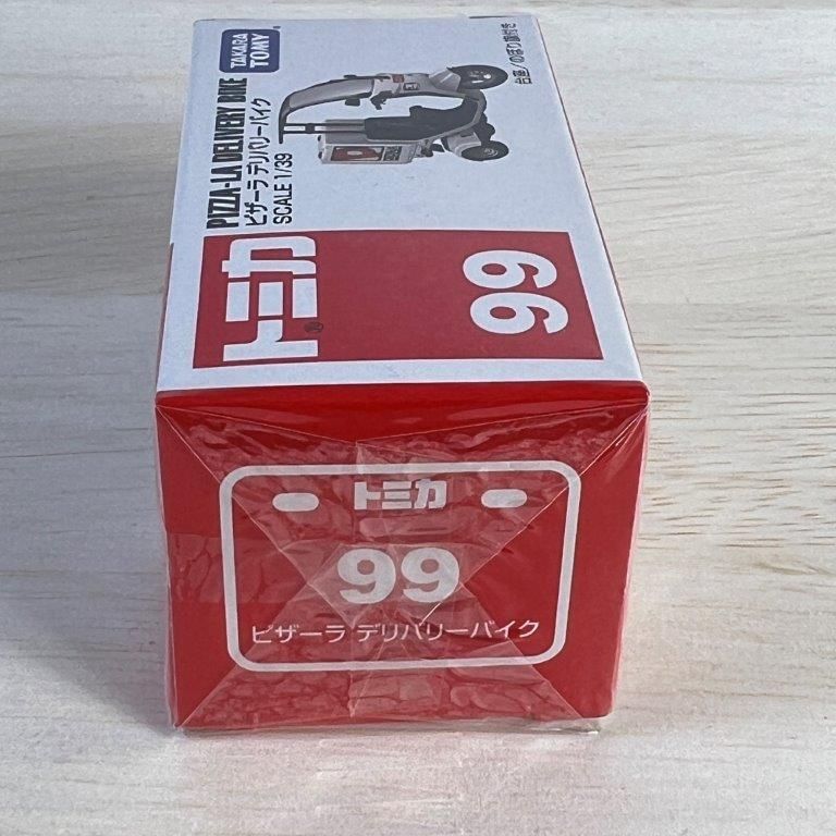 トミカ ミニカー 廃盤 No.99 ピザーラ デリバリーバイク 箱 トミカ