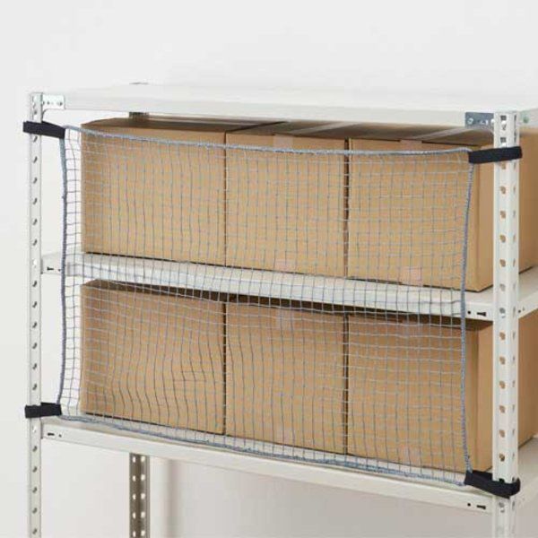 収納棚につける落下防止ネット1200
