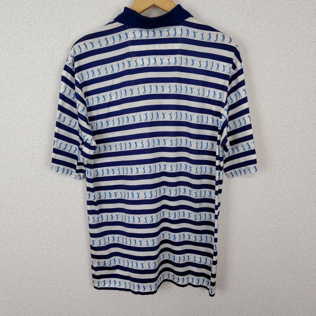 極美品 dunhill ダンヒルスポーツ 半袖ポロシャツ ボーダー ゴルフ L 極美品 dunhill ダンヒルスポーツ 半袖ポロシャツ ボーダー