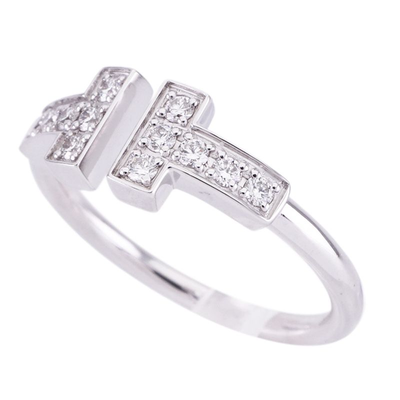 ティファニー TIFFANY&Co. ワイヤー リング Tワイヤー 18K