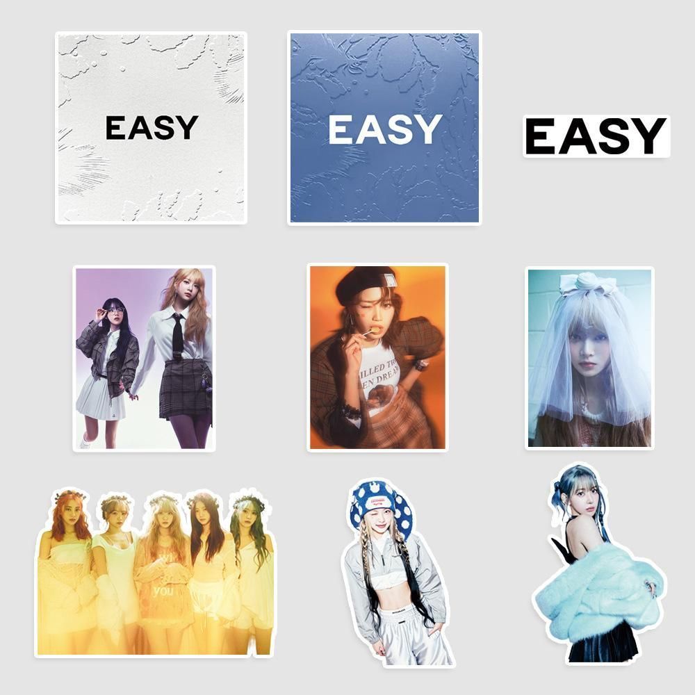 LE SSERAFIM ステッカーシール101枚セット EASY - メルカリ