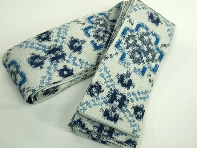 平和屋着物 上 男性 角帯 紬地 DZAA8998kh5