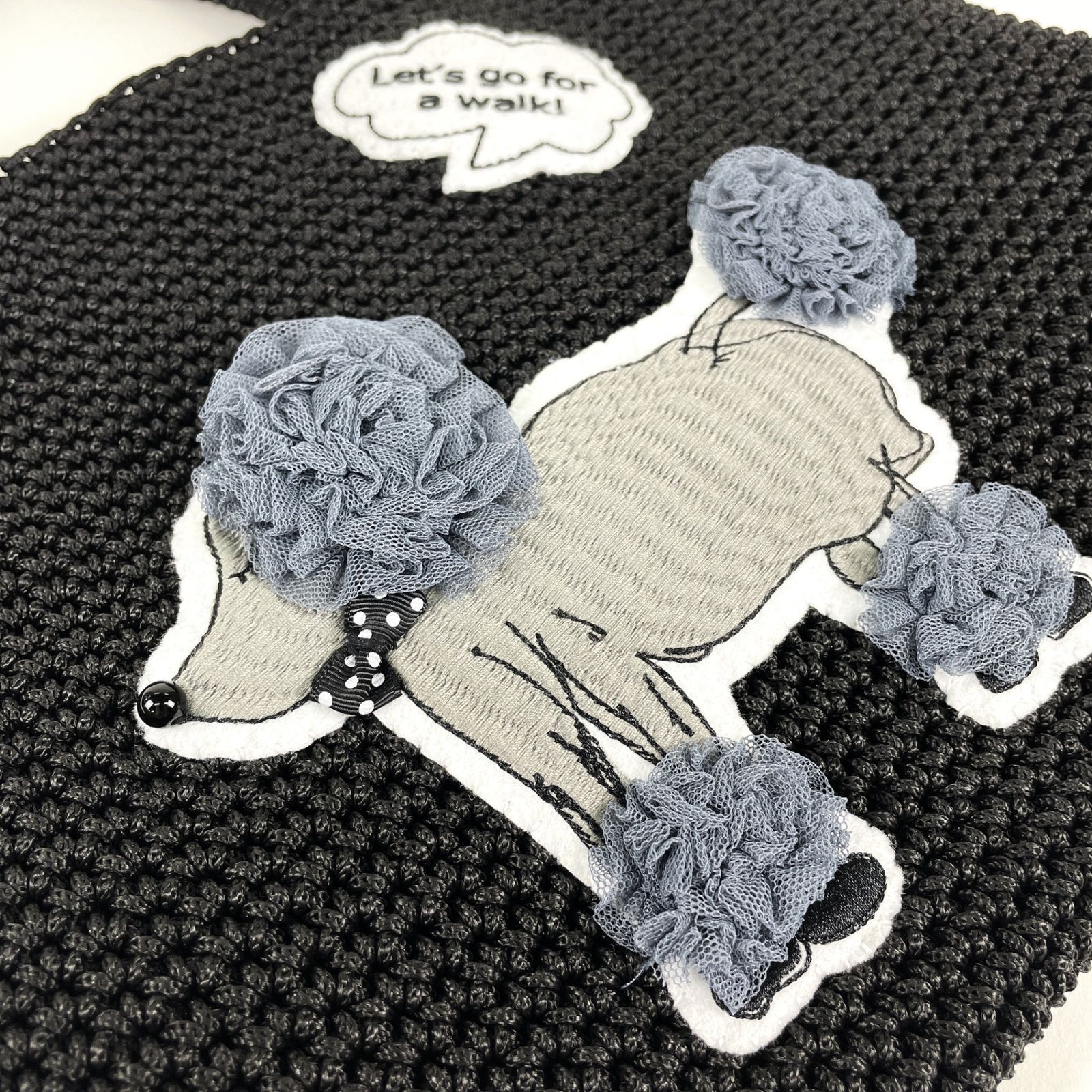 LUDLOW ラドロー CORD BAG コードバッグ ハンドバッグ プードル