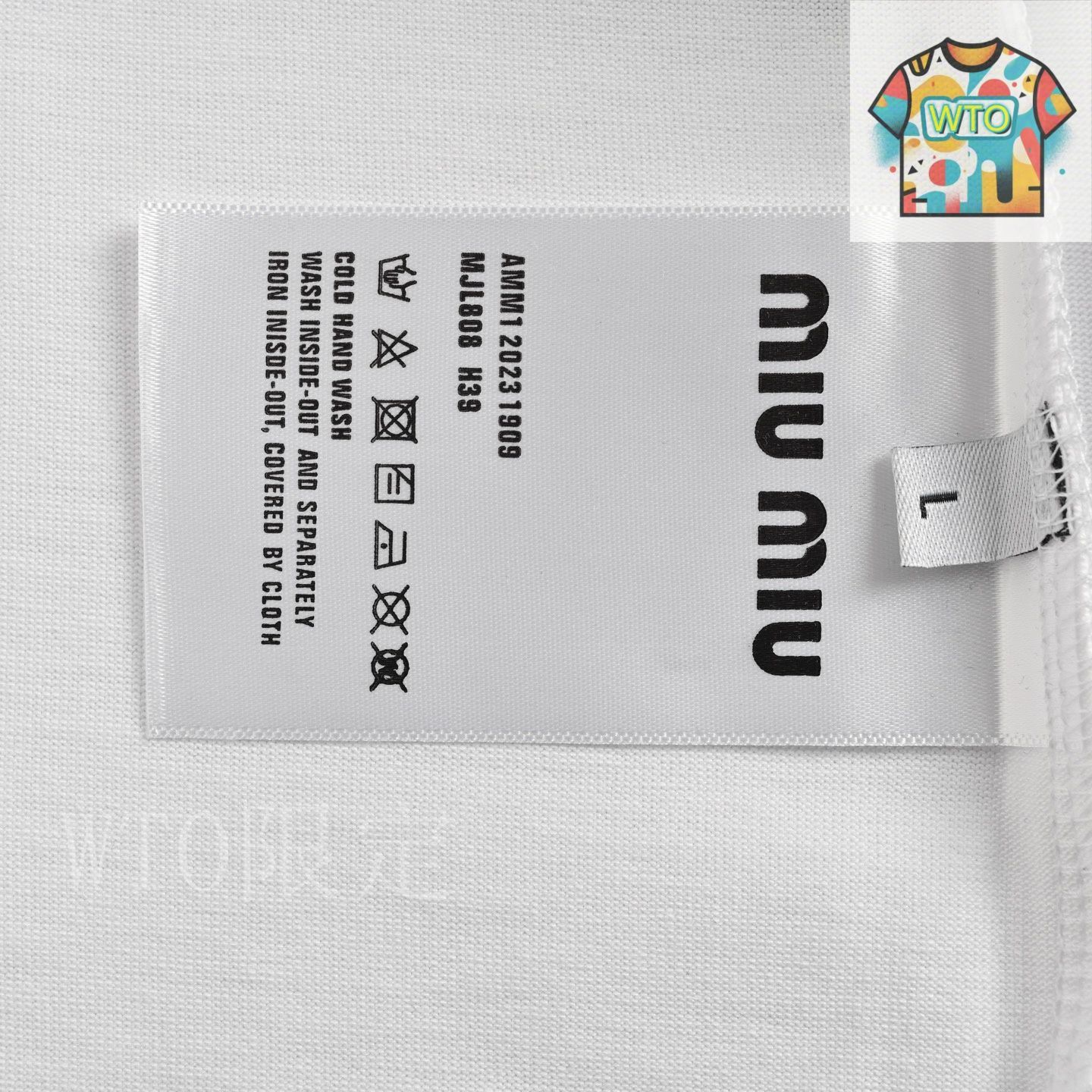 今日特価】Miu Miu 2025SS ロゴプリント T シャツ-1 - メルカリ