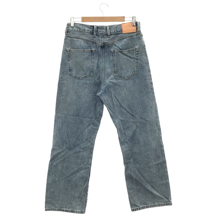 EDIFICE エディフィス EURO ストレート デニム メンズ ブルー M