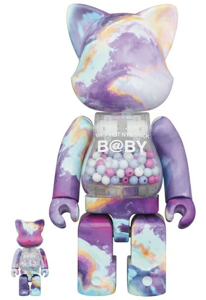 MEDICOM TOY BE@RBRICK MY FIRST NY@BRICK B@BY MARBLE Ver コラボ