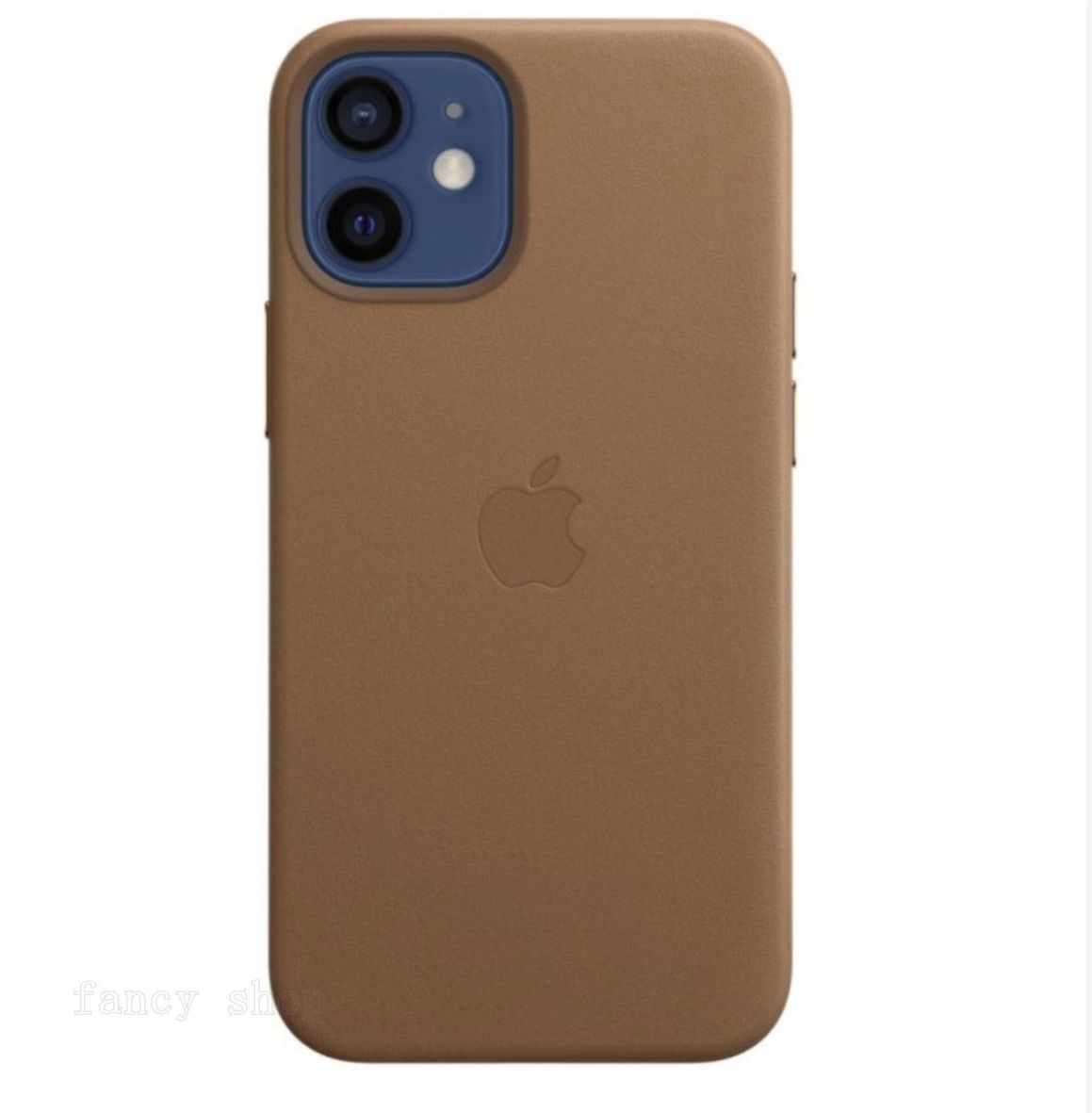 新品 未使用 Apple 純正 iPhone12 mini レザーケース サドル