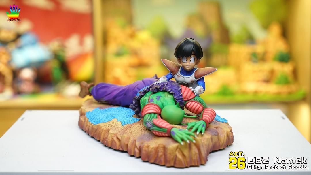 ドラゴンボール ピッコロ 孫悟飯ガレージキット フィギュア 塗装済み完成品 ドラゴンボール ピッコロ 孫悟飯 ガレージキット フィギュア