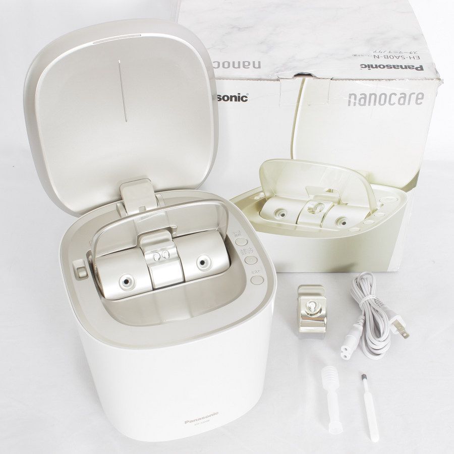未使用品 パナソニック スチーマー ナノケア W温冷エステタイプ EH-SA0B Amazon.com: Panasonic Steamer Nano Care W-Warm/Cold Esthetic