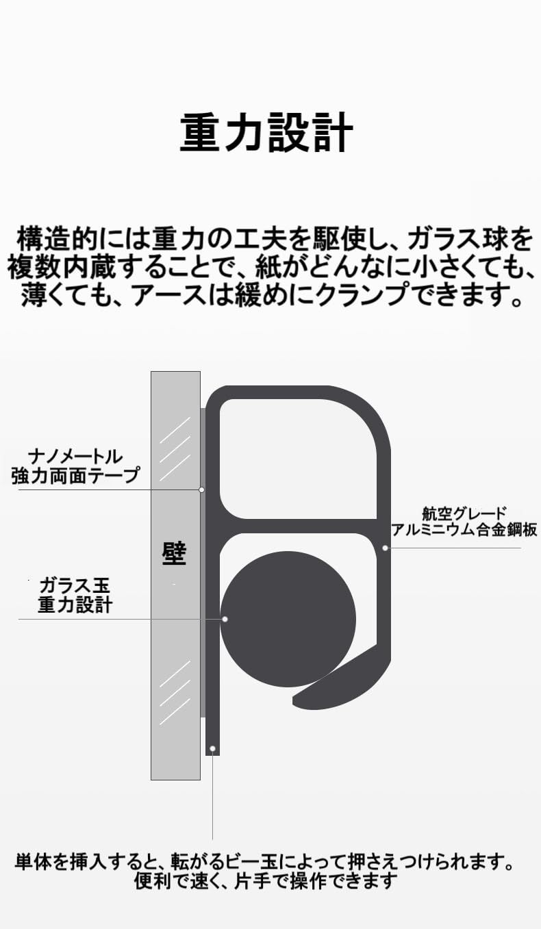 オーダーホルダー オーダークリッパー 伝票差し 請求書 書類 穴