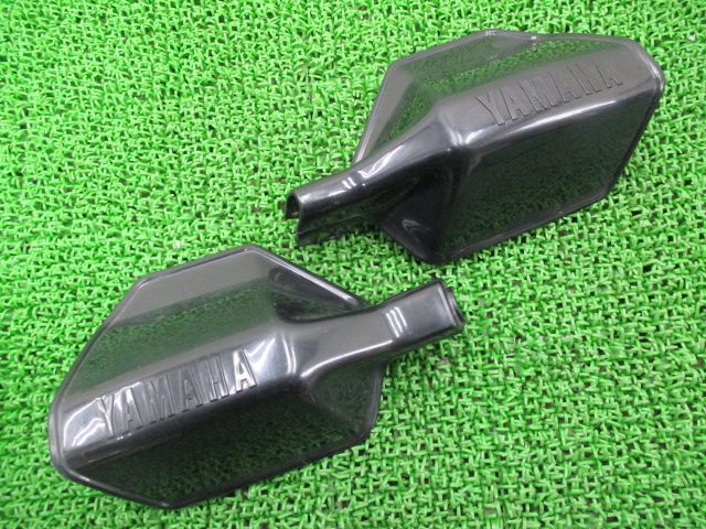 セロー225 ナックルガード 左右 黒 ヤマハ 純正 中古 バイク 部品 コンディション良好 割れ欠け無し 1KH 車検 Genuine