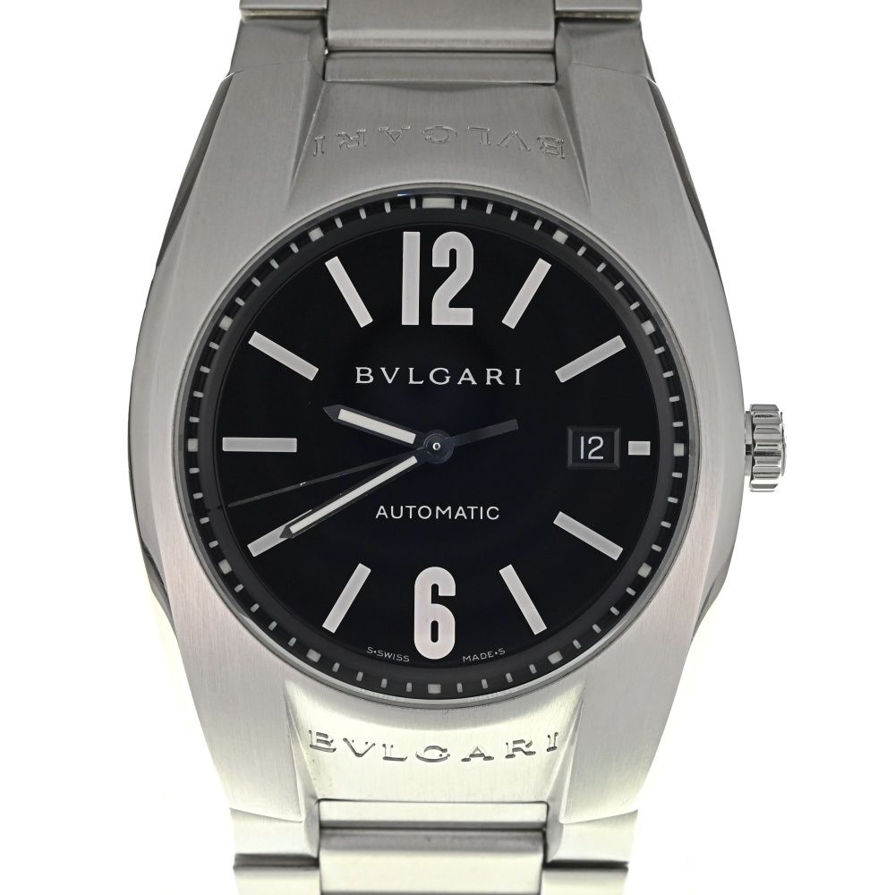 ブルガリ BVLGARI EG40S エルゴン デイト 自動巻き メンズ良品箱付き M#137441