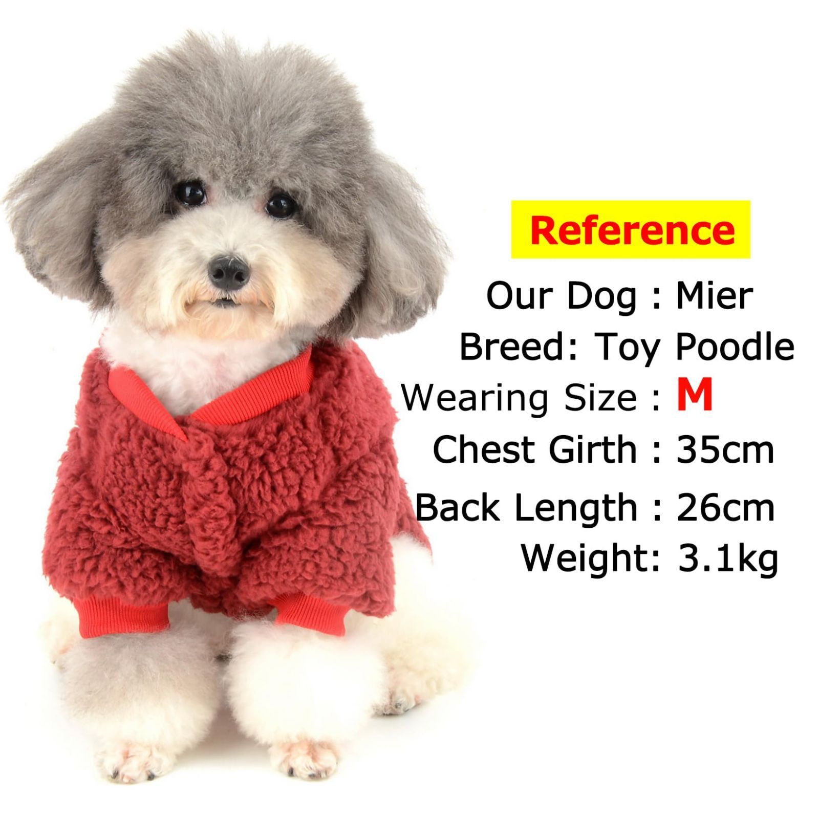 新着商品】ZUNEA ペット 犬 服 パーカー コート 秋冬 あたたかい