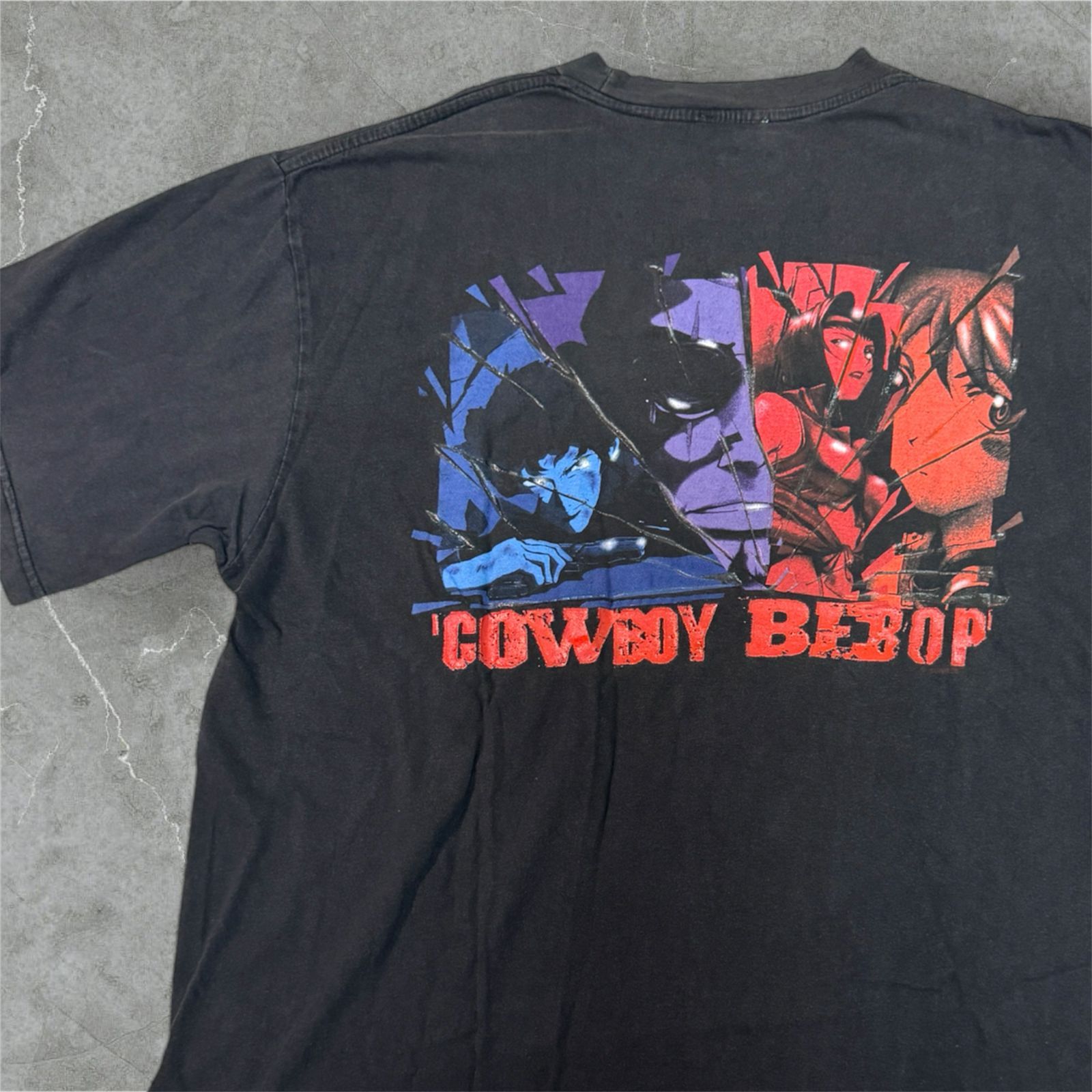 90s - 00s Vintage Anime カウボーイビバップ Tシャツ XLサイズ