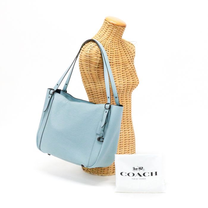 コーチ COACH アラナ トート ポリッシュド ペブルレザー C8353