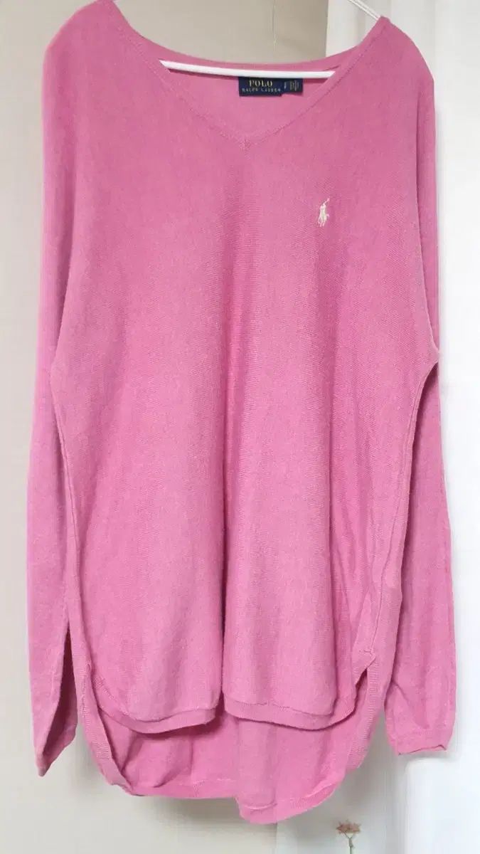 POLO RALPH LAUREN ポロラルフローレン Vネック アシンメトリー ニット Tシャツ