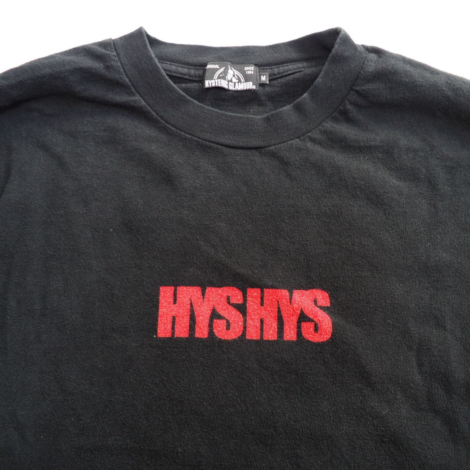激レア！【HYSTERIC GLAMOURヒステリックグラマー】Hys Hys リブ付t 