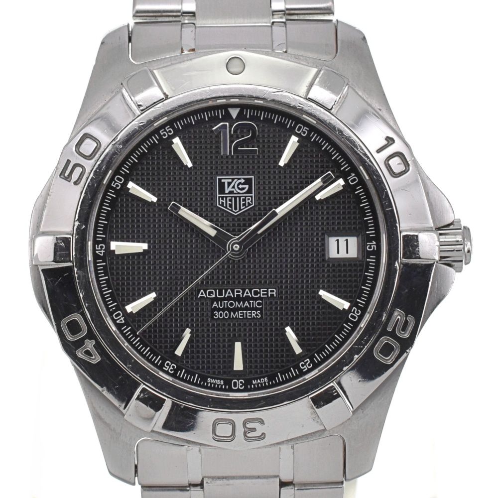 タグホイヤー TAG HEUER WAF2110 アクアレーサー デイト 自動
