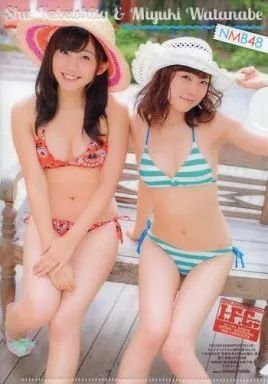 中古】クリアファイル(女性アイドル) 渡辺美優紀＆薮下柊(NMB48) B5