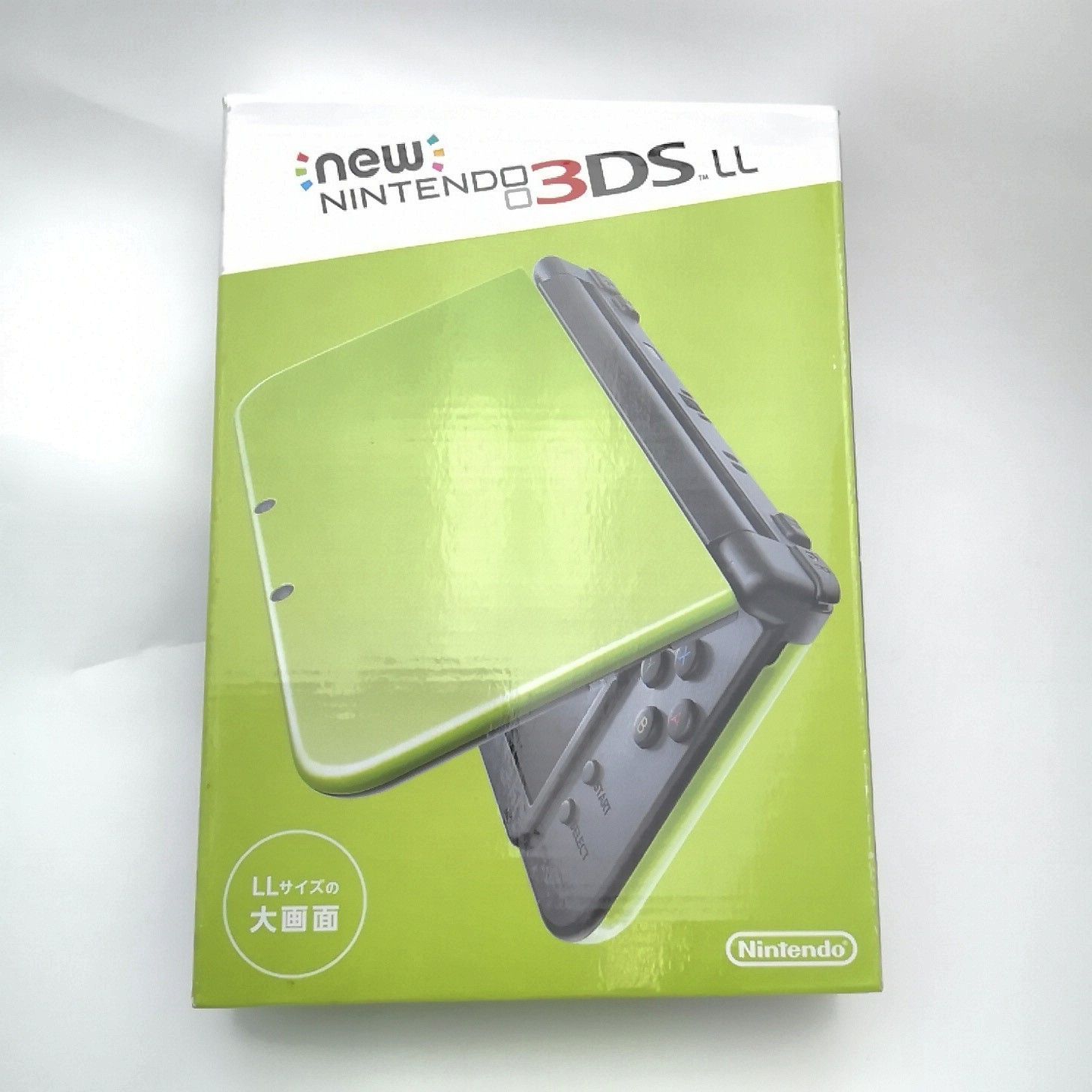 New Nintendo 3DSLL ライム×ブラック IPS液晶-